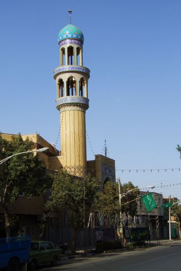 Kashan_hlas muezzina zvolava kazdy den na modlitbu