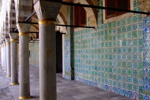 Topkapi, steny Haremu boli nadherne zdobene